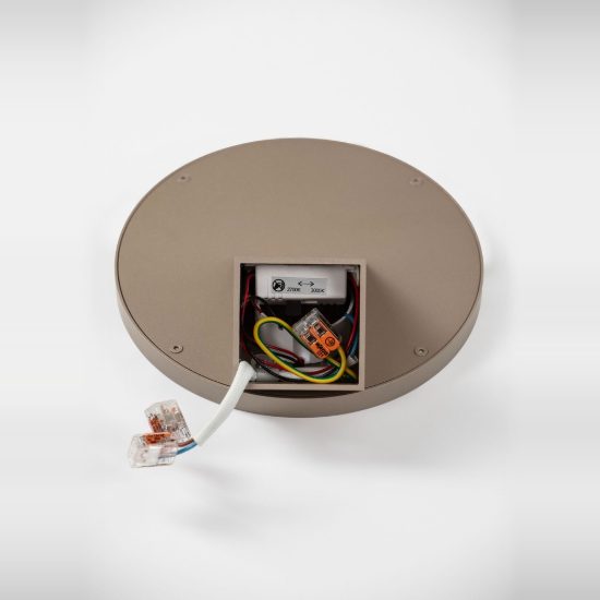 Applique led 8w cct 2700k 3000k dimmerabile per camera da letto oro champagne