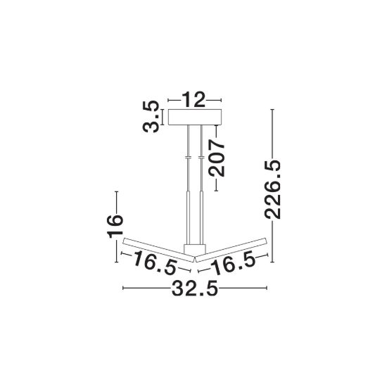 Lampadario a sospensione per cucina moderno disco oro champagne led 14w cct 2700k 3000k dimmerabile