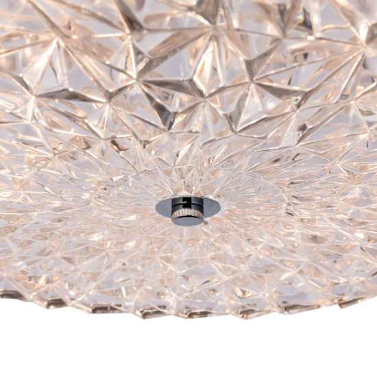 Maytoni recinto lampadario per camera da letto classica cromo cristallo
