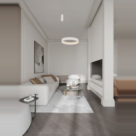 Lampadario led 39w cct 2700k 4000k dimmerabile per cucina moderno a sospensione bianco