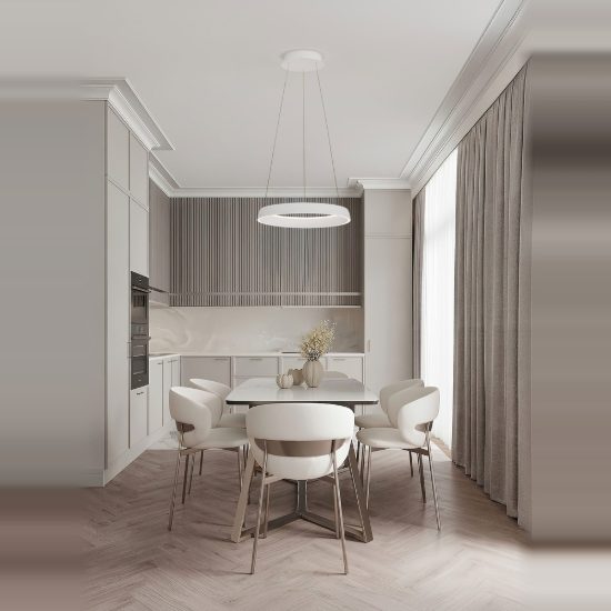 Lampadario led 48w cct 2700k 4000k dimmerabile per cucina moderno a sospensione anello bianco sabbiato