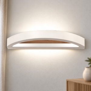 Fabas cordoba applique da parete bianca led 12w 3000k