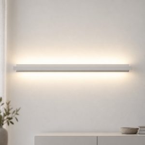 Tablet lama applique bianco per soggiorno led 31w 3000k parabola girevole