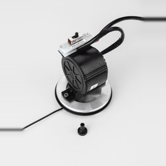 Lampada per cucina moderno cilindro nero a sospensione saliscendi led 4w cct 2700k 4000k