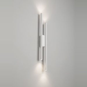 Applique da parete led 11w cct 2700k 4000k moderna lineare bianca per soggiorno