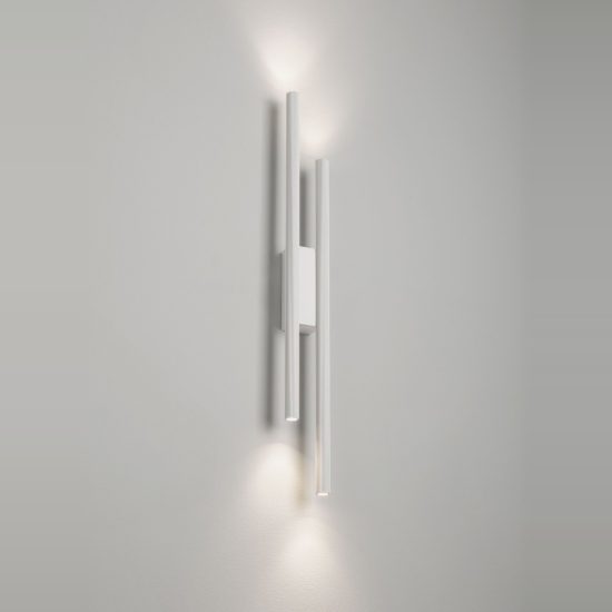 Applique da parete led 11w cct 2700k 4000k moderna lineare bianca per soggiorno