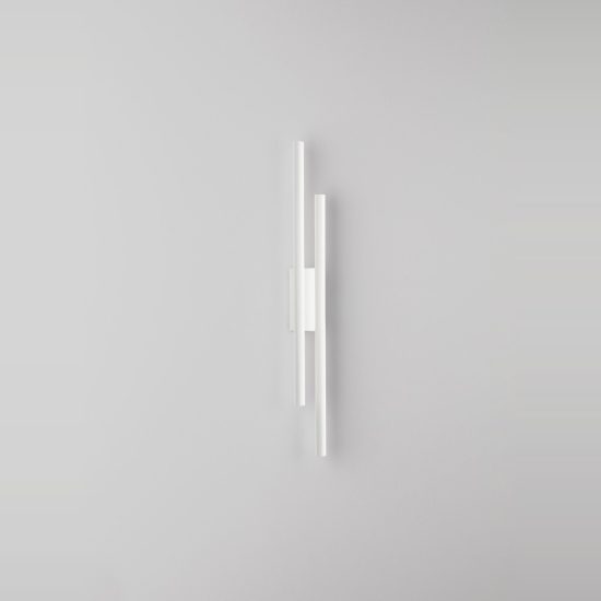 Applique da parete led 11w cct 2700k 4000k moderna lineare bianca per soggiorno