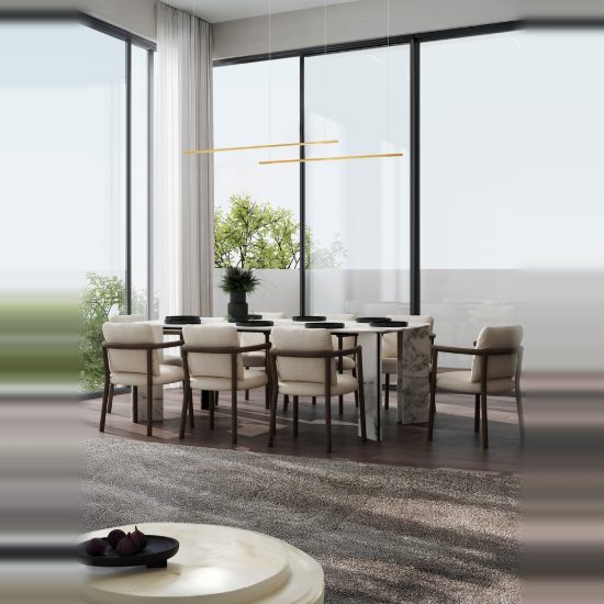 Lampadario led 40w cct 2700k 4000k per cucina moderno a sospensione lineare oro ottone