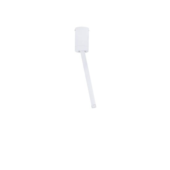Faretto da soffitto led 4w 3000k orientabile per cucina moderno cilindro bianco