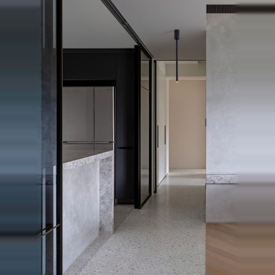 Faretto per cucina moderno cilindro nero da soffitto led 4w 3000k orientabile 50cm