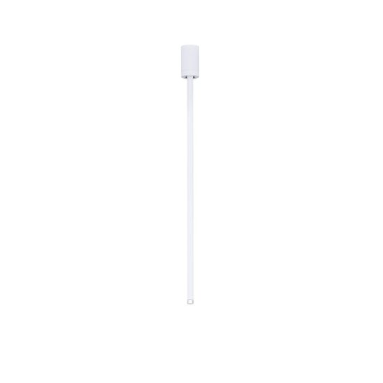 Faretto da soffitto led 4w 3000k orientabile moderno cilindrico bianco