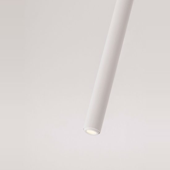 Faretto da incasso per controsoffitto led 4w 3000k orientabile moderno cilindro bianco