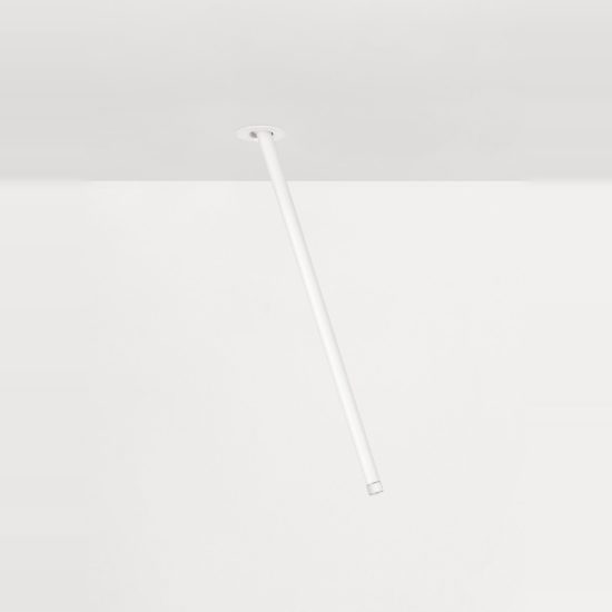 Faretto da incasso per controsoffitto led 4w 3000k orientabile moderno cilindro bianco