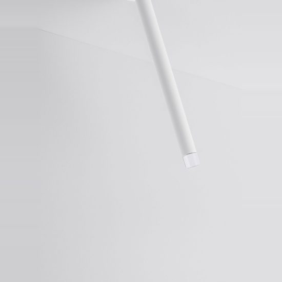 Faretto lungo da incasso da soffitto led 4w 3000k orientabile moderno cilindro bianco
