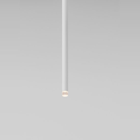 Lampada a sospensione led 4w 3000k per cucina moderna cilindro bianco