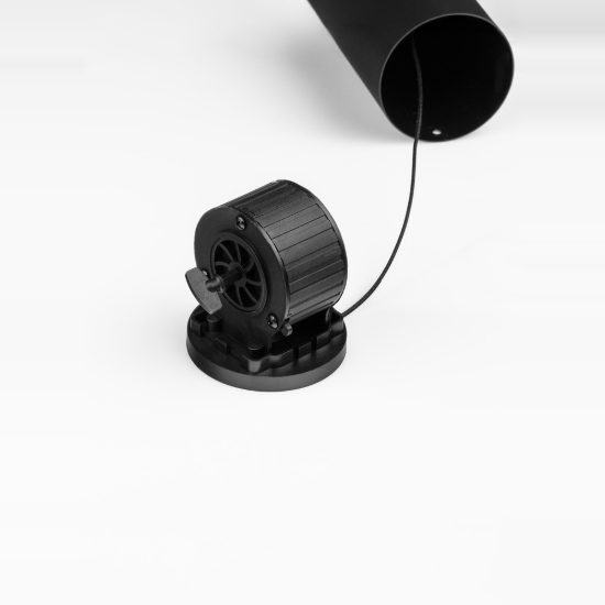 Lampada a sospensione led 4w 3000k per cucina moderna cilindro bianco