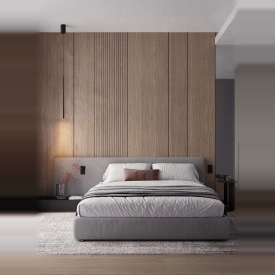 Lampada per cucina moderna cilindro nero a sospensione led 4w 3000k