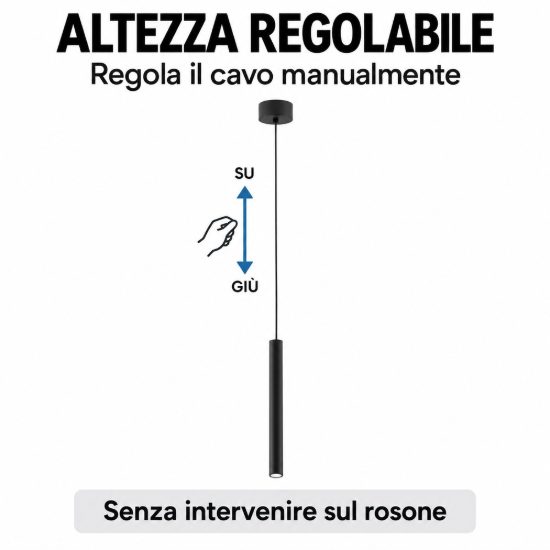Lampadario doppio cerchio nero oro 80cm led 98w 3000k dimmerabile da salone