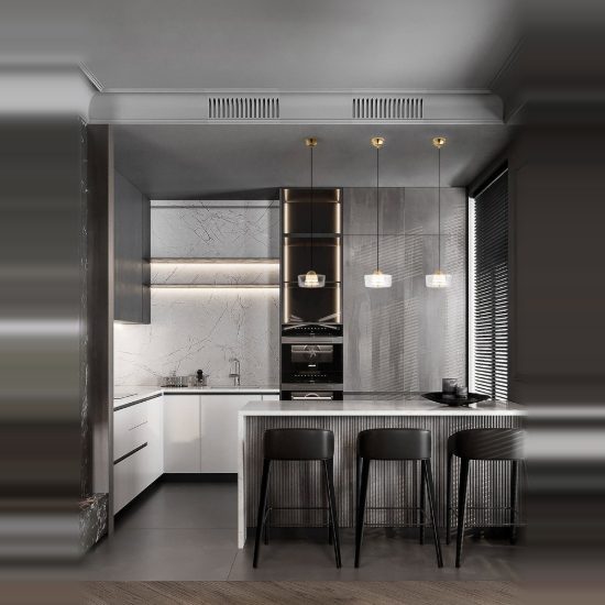 Lampada led 6w 3000k a sospensione per cucina moderna oro platino vetro