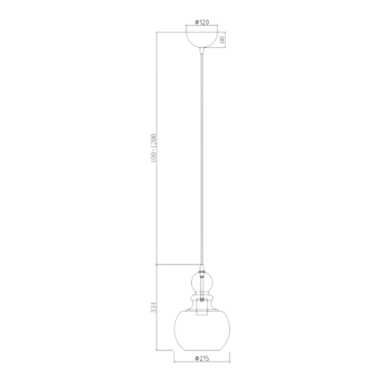 Maytoni tone lampada classica a sospensione bronzo vetro per cucina
