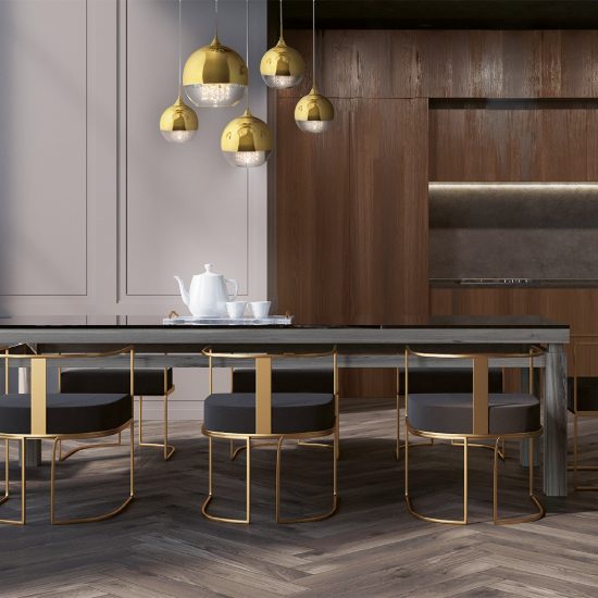 Maytoni fermi lampadario contemporaneo per sala da pranzo 5 luci