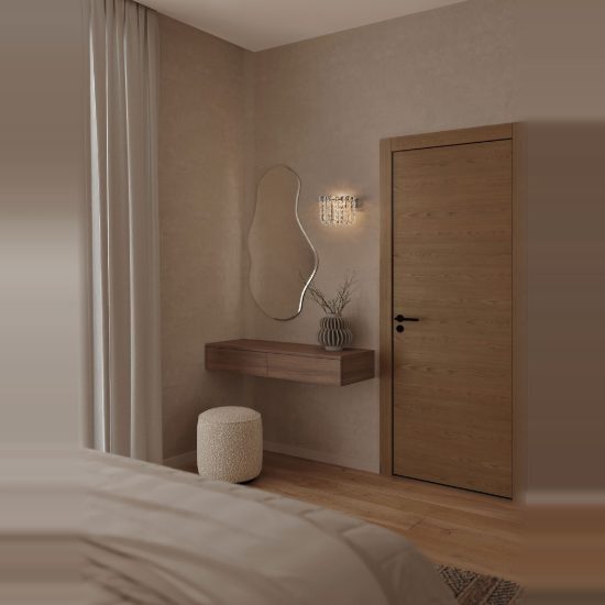 Applique da parete classico cromo cristallo per soggiorno led 12w 3500k 27cm