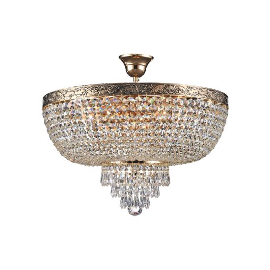 Maytoni palace lampadario classico 6 luci oro antico per camera da letto