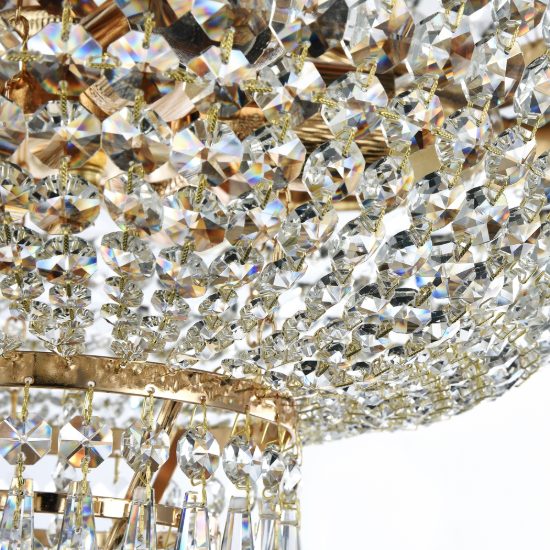 Maytoni palace lampadario classico 6 luci oro antico per camera da letto