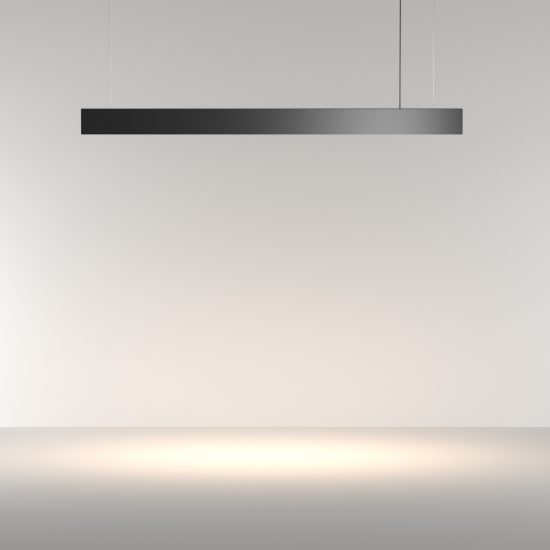 Maytoni basis lampadario per tavolo da pranzo nero led cct 2700k 6000k dimmerabile