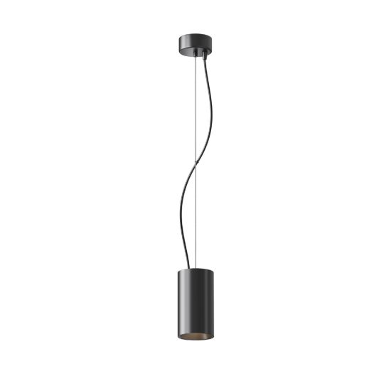 Lampada per cucina moderna nero a sospensione led 3000k maytoni efir