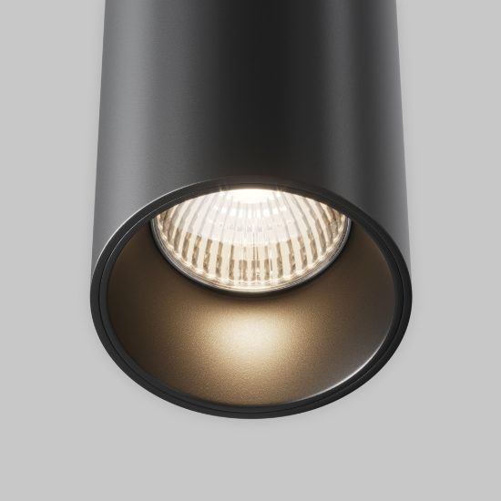 Lampada per cucina moderna nero a sospensione led 3000k maytoni efir