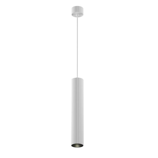 Maytoni calipso lampada a sospensione per cucina moderno cilindrico bianco