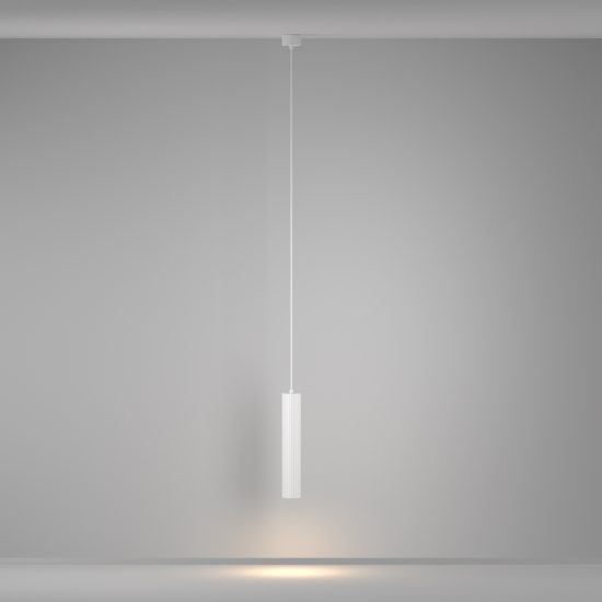 Maytoni calipso lampada a sospensione per cucina moderno cilindrico bianco