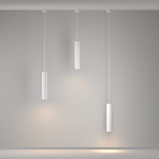 Maytoni calipso lampada a sospensione per cucina moderno cilindrico bianco