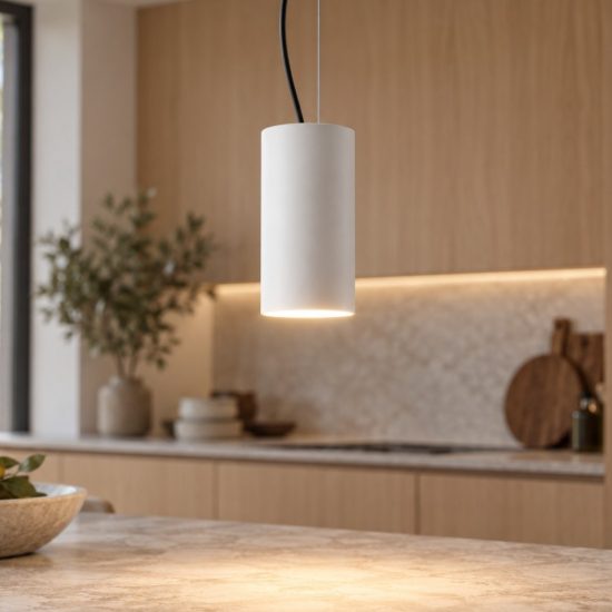 Maytoni efir lampada a sospensione led 15w 3000k per cucina moderna bianco