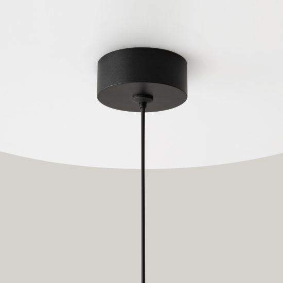 Maytoni polar lampada a sospensione per isola cucina moderna cilindrica nero