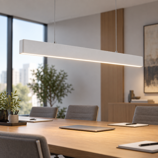 Maytoni step lampadario per scrivania ufficio led 23w 3000k moderno