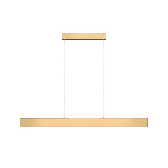 Maytoni step lampadario per tavolo da pranzo moderno oro led 30w 3000k