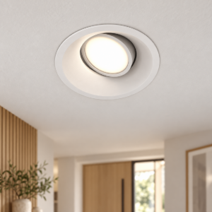 Maytoni dot faretto da incasso orientabile per cucina moderno tondo bianco