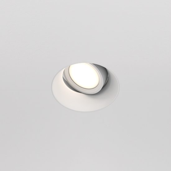 Maytoni dot faretto da incasso gu10 per cucina moderno tondo bianco