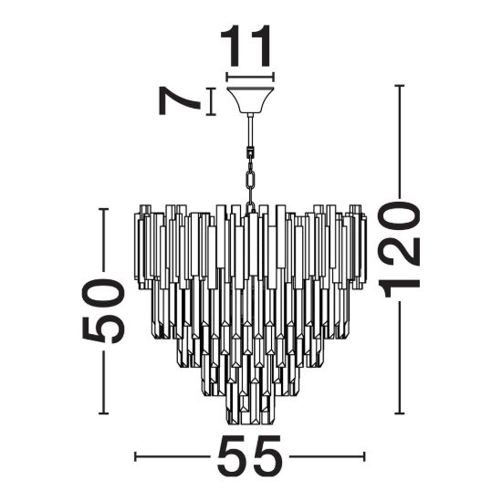 Lampadario classico a sospensione con pendenti oro cristallo per soggiorno 8 luci