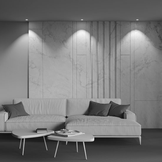 Maytoni alfa led faretto tondo bianco e nero da incasso led 10w 2700k