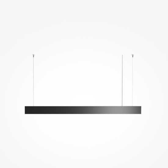 Maytoni basis lampadario per tavolo da pranzo nero led cct 2700k 6000k dimmerabile