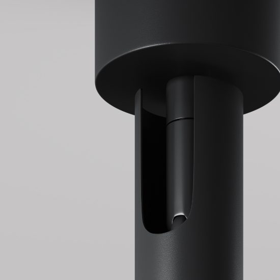 Maytoni focus t faretto nero da soffitto led 6w 3000k moderno