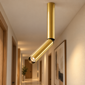 Maytoni focus t faretto da soffitto led 6w 3000k orientabile ottone