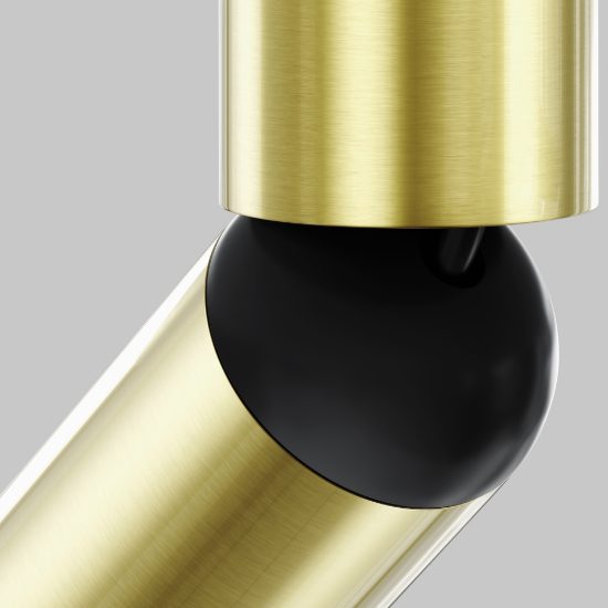 Maytoni focus t faretto da soffitto led 6w 3000k orientabile ottone