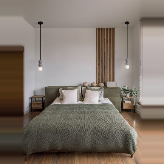 Lampada a sospensione per cucina moderna sferica grigio e opale vetro