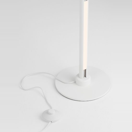Lampada da pavimento led 40w per camera da letto moderna lineare bianca