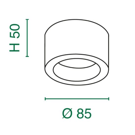 Fabas urbino faretto per cucina nero da soffitto led 7w cct 2700k 3000k 4000k