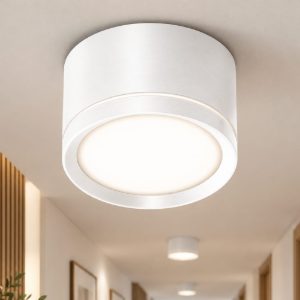 Fabas pesaro faretto da soffitto bianco per cucina led 7w cct 2700k 3000k 4000k